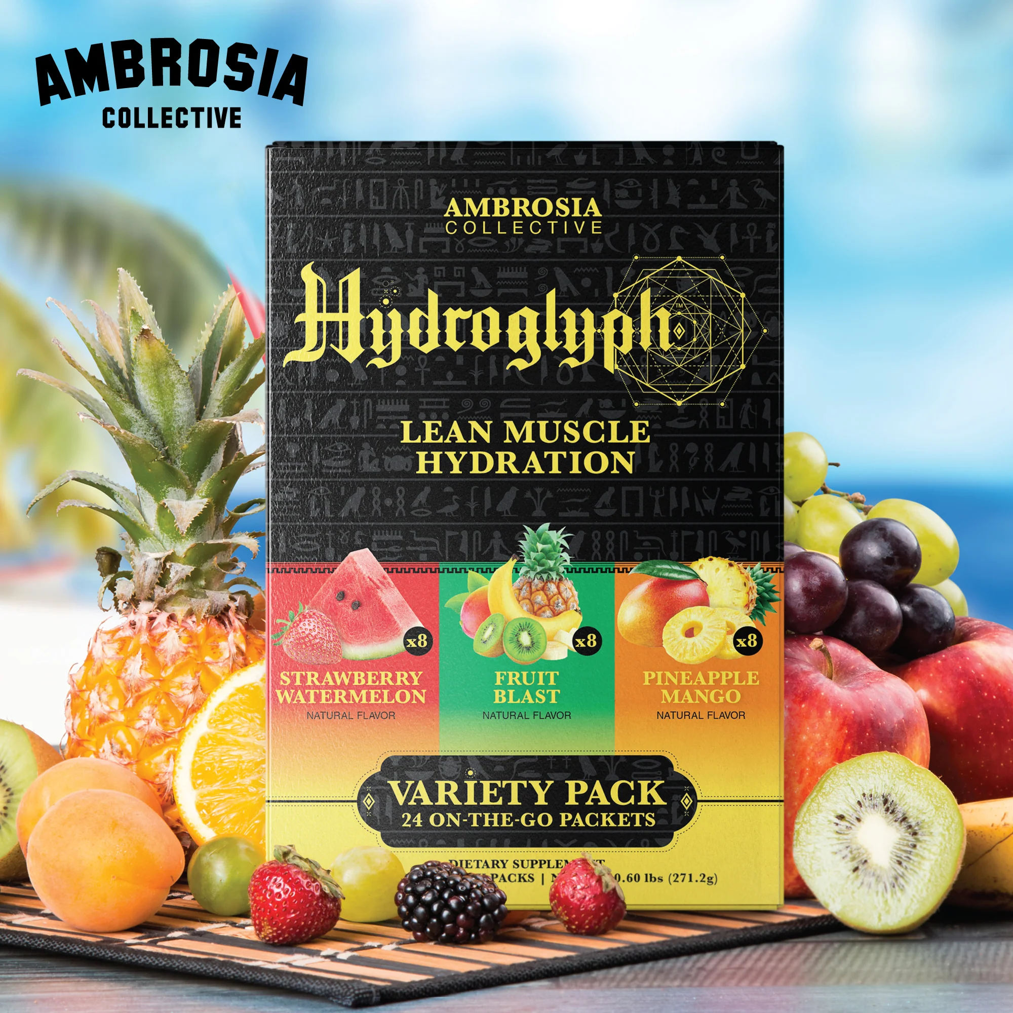 Hydroglyph™ - Hydration Stick Packs (24ct Variety) - Image 10