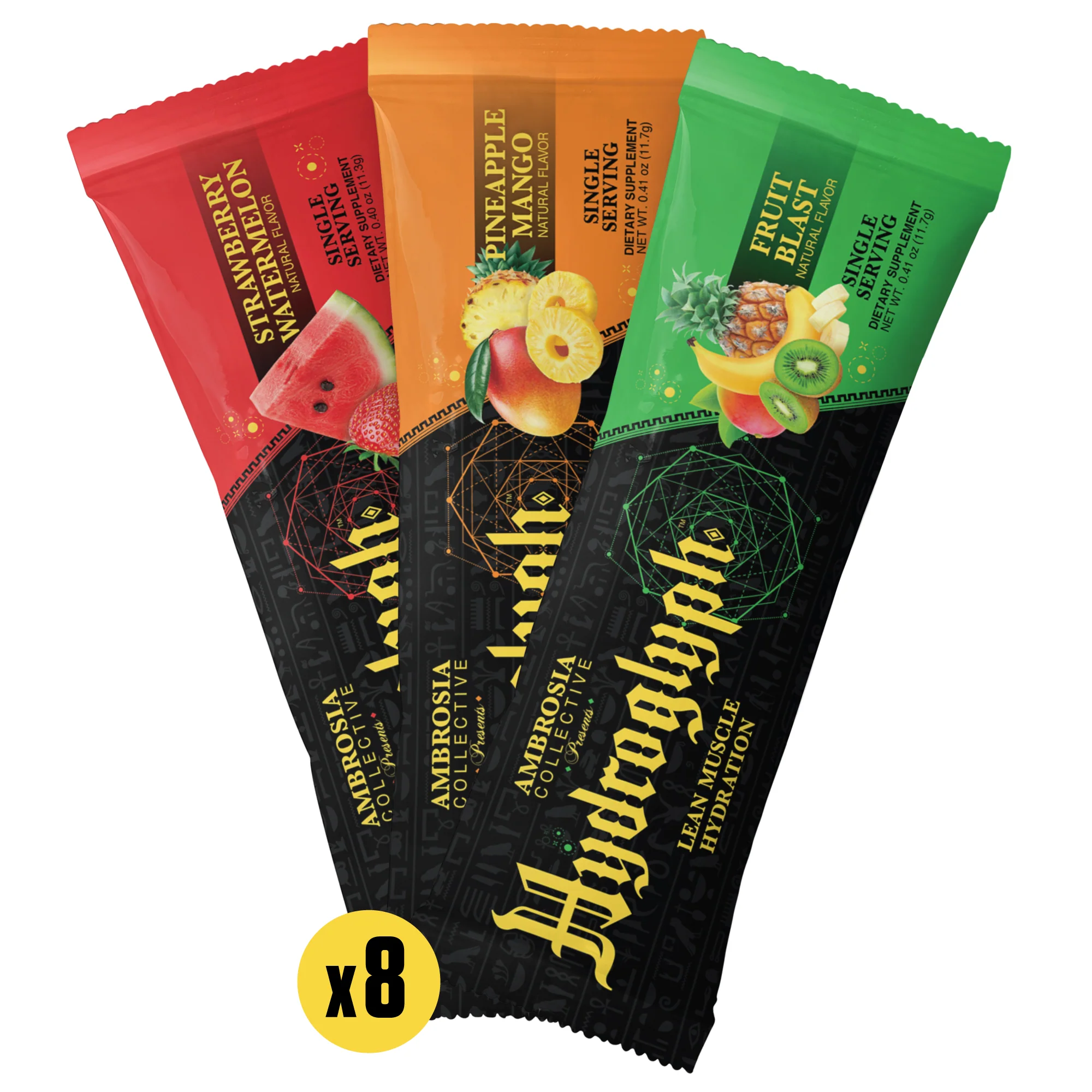 Hydroglyph™ - Hydration Stick Packs (24ct Variety) - Image 6